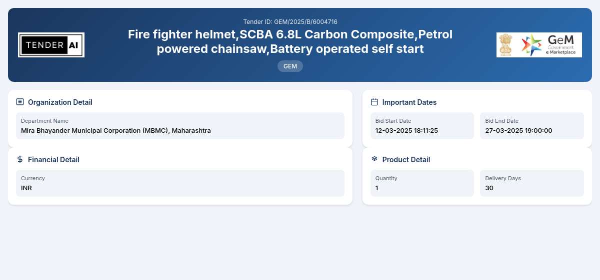 Supply and Installation of Fire Safety Equipment Supply and Installation of Fire Safety Equipment