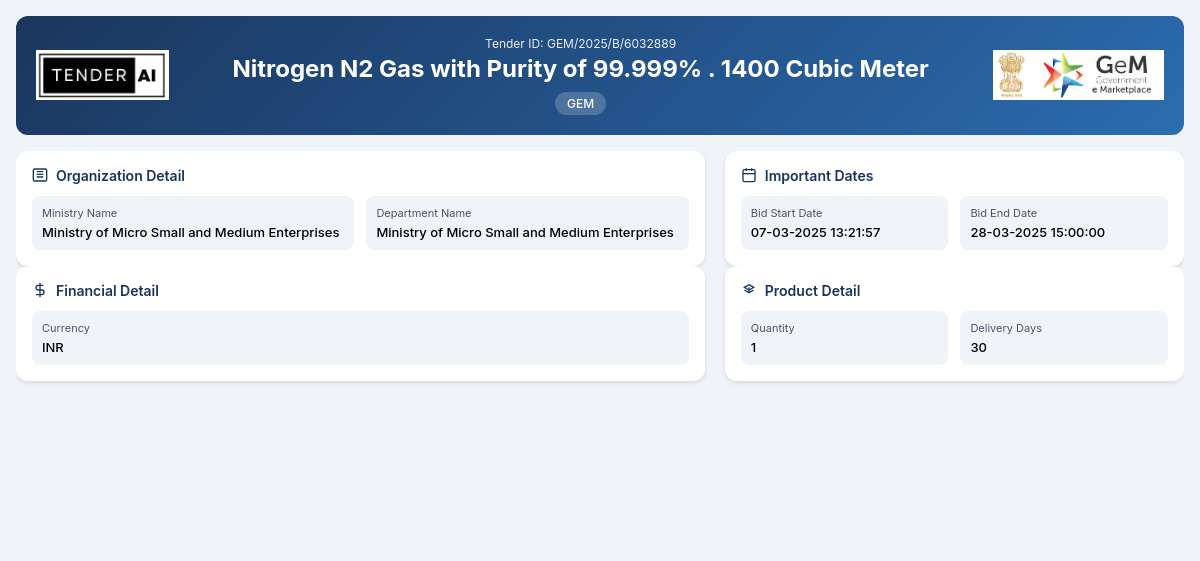 Ministry of Micro Small and Medium Enterprises Tender by Development Commissioner (micro Small & Medium
Enterprises) (180c326af) Ministry of Micro Small and Medium Enterprises Tender by Development Commissioner (micro Small & Medium
Enterprises) (180c326af)
