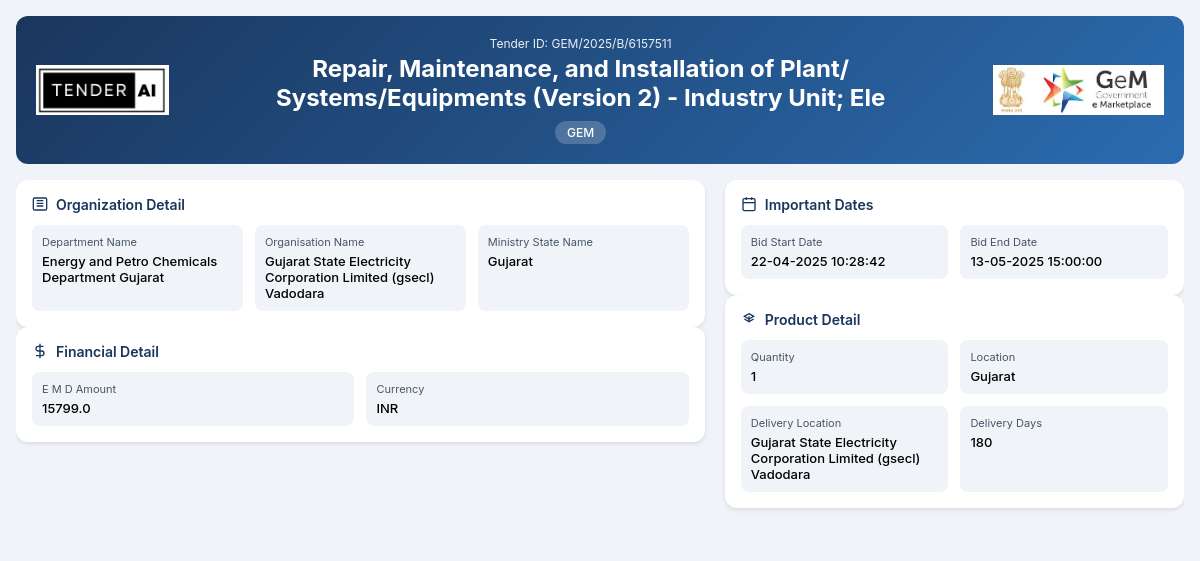 Repair, Maintenance, and Installation of Electrical Systems