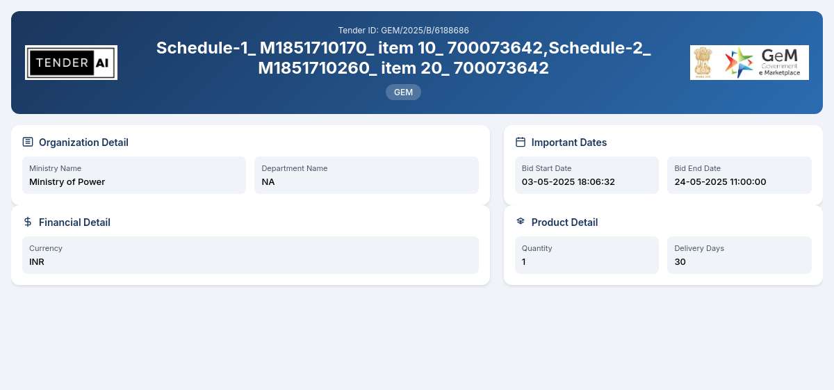 NA Tender by Ntpc Limited (2525c120) NA Tender by Ntpc Limited (2525c120)