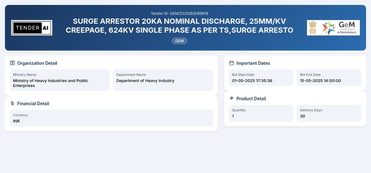 Department of Heavy Industry Tender by Bharat Heavy Electricals Limited (bhel) (4b8a0c26) Department of Heavy Industry Tender by Bharat Heavy Electricals Limited (bhel) (4b8a0c26)
