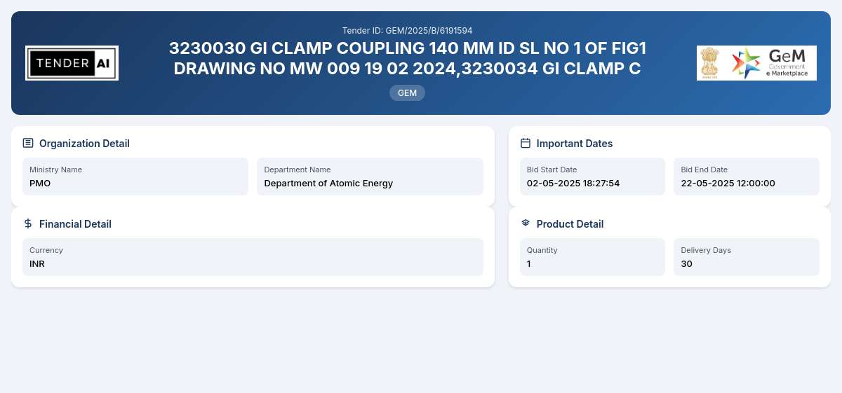 Department of Atomic Energy Tender by Irel (india) Limited (12a7f7f4) Department of Atomic Energy Tender by Irel (india) Limited (12a7f7f4)