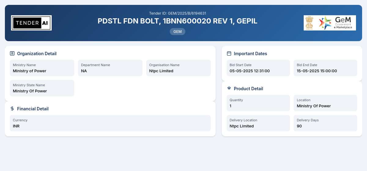 PDSTL FDN BOLT, 1BNN600020 REV 1, GEPIL PDSTL FDN BOLT, 1BNN600020 REV 1, GEPIL